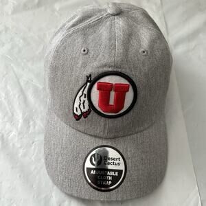 University Of Utah Utes Adjustable Strap Back Cap Hat NCAA Baseball New